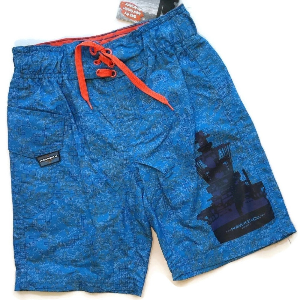 Hawke & Co. Sport Swim Trunks Surf Shorts Boys UVA